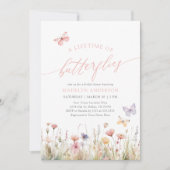 Wildblume-Brautparty Einladung (Vorderseite)
