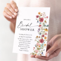 Wildblume Brautparty