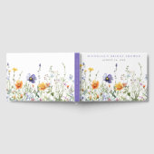 Wildblume Brautparty Gästebuch (Voll)