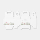 Wildblume Brautparty Geschenkschachtel (Ungefaltet)