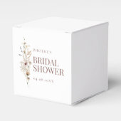 Wildblume Brautparty Geschenkschachtel (Vorderseite)