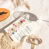 Wildblume Brautparty, Liebe im Blut Einladung