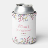 Wildblume Brautparty Rose Gold kann kühler Dosenkühler (Kanne Vorderseite)
