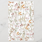 Wildblume Brautparty sagte er sagte, sie sagte Gam (Rückseite)