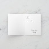 Wildblume Bridesmaid Vorschlag für eine geänderte Einladung (Innenseite)