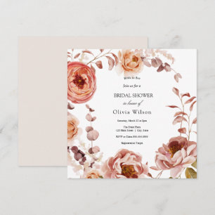 Wildblume Brie to Bee Lavender Brautparty Einladung