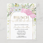 Wildblume Brunch mit Bride-Brautparty (Vorderseite)