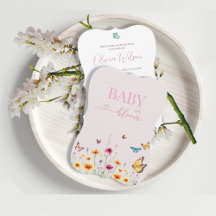Wildblume Butterfly Baby in Bloom Baby Dusche
