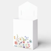 Wildblume Butterfly Garden Babydusche Geschenkschachtel (Geöffnet)
