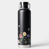 Wildblume Butterfly Garden Trinkflasche (Rückseite)