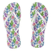 Wildblume Cactus Pattern Badesandalen (Fußbett)