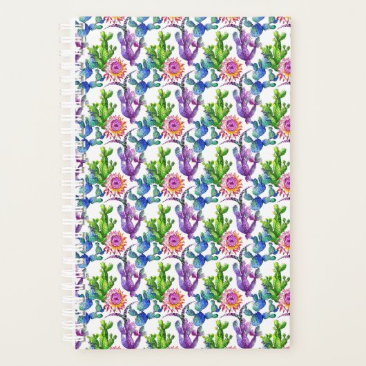 Wildblume Cactus Pattern Planer (Vorderseite)