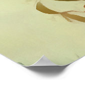 Wildblume Carolina Jasmine Kunst Poster (Ecke)