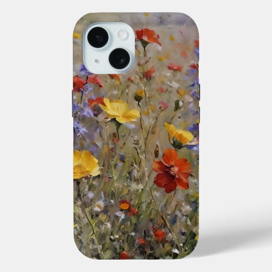 Wildblume Case-Mate iPhone Hülle (Rückseite)