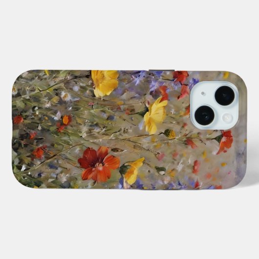 Wildblume Case-Mate iPhone Hülle (Rückseite (Horizontal))