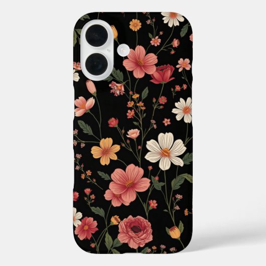 Wildblume Case-Mate iPhone Hülle (Rückseite)
