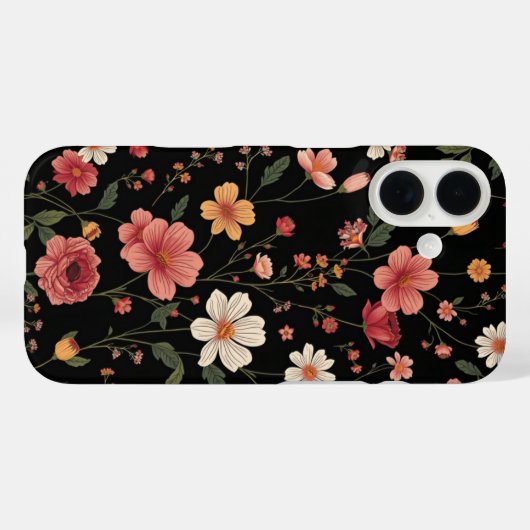 Wildblume Case-Mate iPhone Hülle (Rückseite (Horizontal))