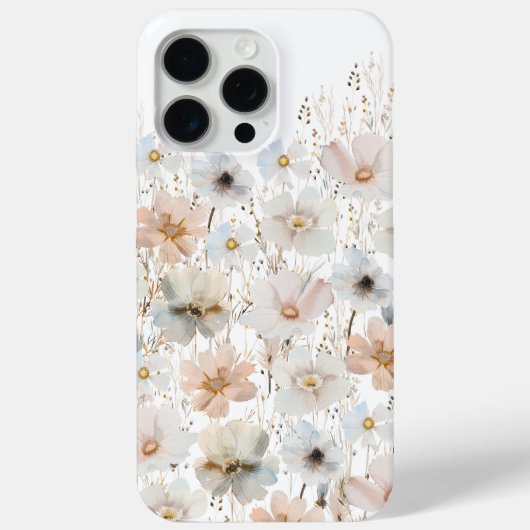 Wildblume Case-Mate iPhone Hülle (Rückseite)