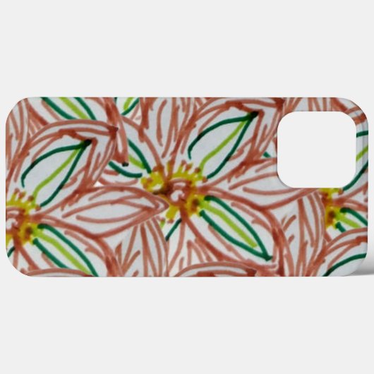 Wildblume Case-Mate iPhone Hülle (Rückseite (Horizontal))
