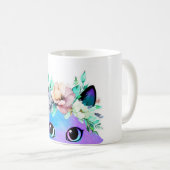 Wildblume Cat Eyes Tasse (VorderseiteRechts)