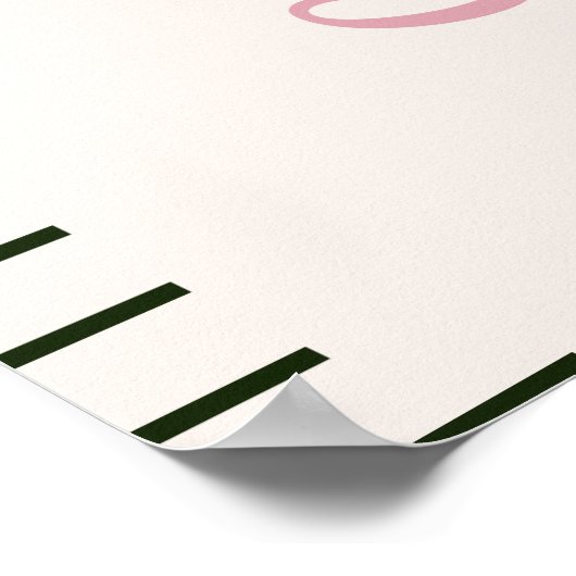 Wildblume Christliche Zitate Girls Wachstumsdiagra Poster (Ecke)