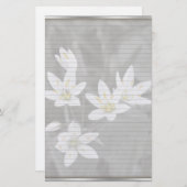 Wildblume Cluster-Stationierung mit optionalen Zei Briefpapier (Vorne/Hinten)