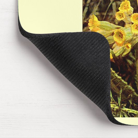 Wildblume: Cowslip Mousepad (Ecke)