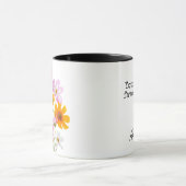 Wildblume Custom Tasse for Women, Mama & Bridesmai (Zentrum)