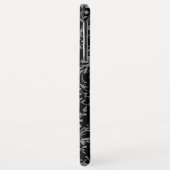 Wildblume-Damaske Case-Mate iPhone Hülle (Hinten/Links)