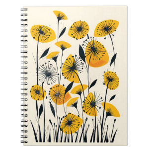Wildblume Dandelion Notizblock