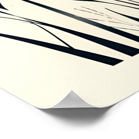 Wildblume Dandelion Poster (Ecke)