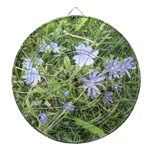 Wildblume Dartboard Dartscheibe (vorne)