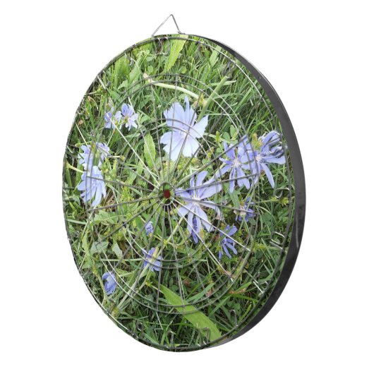 Wildblume Dartboard Dartscheibe (Vorderseite rechts)