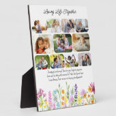 Wildblume das Leben gemeinsam lieben 11 Foto Fotoplatte (Seite)