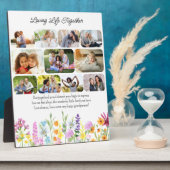 Wildblume das Leben gemeinsam lieben 11 Foto Fotoplatte (Seite)