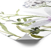 Wildblume Das Panty Game Sign Brautparty Poster (Ecke)