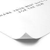 Wildblume datiert Nachtgedanken. Date Jar Bridgame Poster (Ecke)