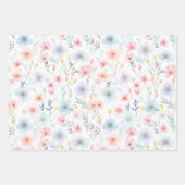 Wildblume Deluxe Geschenkpapier Set (Vorderseite 3)