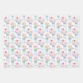 Wildblume Deluxe Geschenkpapier Set (Vorderseite 2)