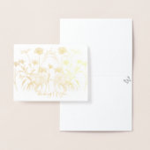 Wildblume denken folienkarte (Anzeige)