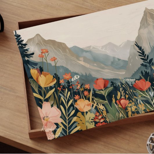 Wildblume der Bergwelt 20x16" Poster