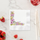 Wildblume der Golfküste Napkins Serviette (Beispiel)