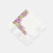 Wildblume der Golfküste Napkins Serviette (Ecke)