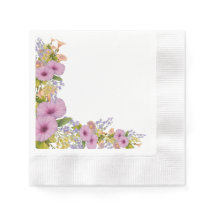 Wildblume der Golfküste Napkins
