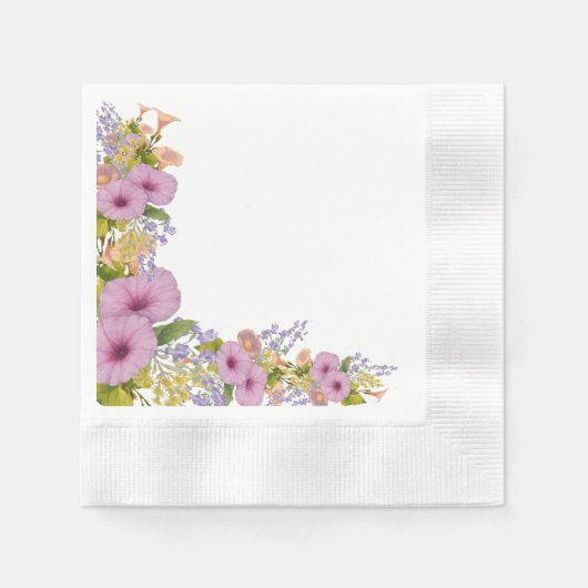 Wildblume der Golfküste Napkins Serviette (Vorderseite)