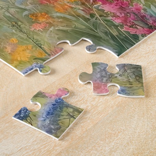 Wildblume der Hochglanzkühe Puzzle (Seite)