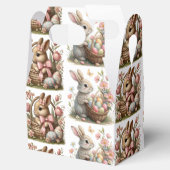 Wildblume der Osterhase Geschenkschachtel (Geöffnet)