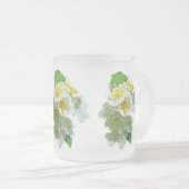 Wildblume der Rose Multiflora Mattglastasse (VorderseiteRechts)