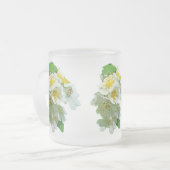 Wildblume der Rose Multiflora Mattglastasse (Vorderseite Links)