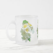 Wildblume der Rose Multiflora Mattglastasse (Links)